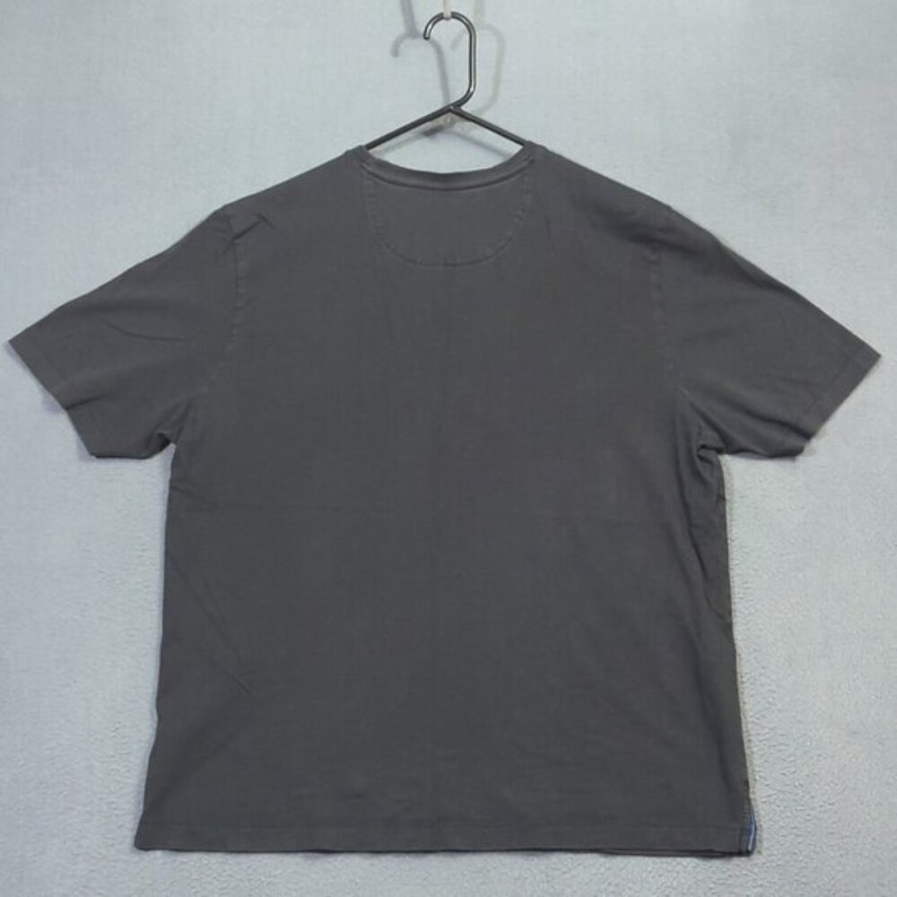 Tommy Bahama T-Shirt Men's L Black Pima Cotton Short Sleeve Pocket Tee - Picture 7 of 9